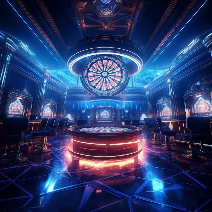 Permainan Slot dengan Tema Neon Futuristik Slot mesin modern dengan tema neon dan fitur inovatif menyenangkan